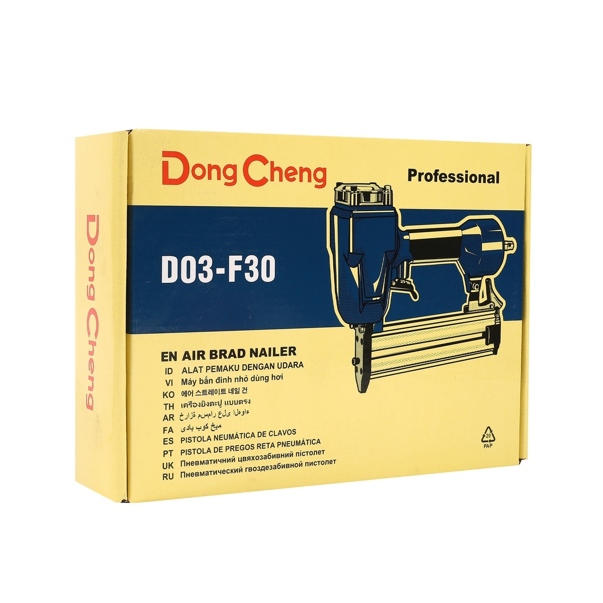 DONGCHENG เครื่องยิงตะปูลม ขาเดี่ยว F30 รุ่น D03-F30