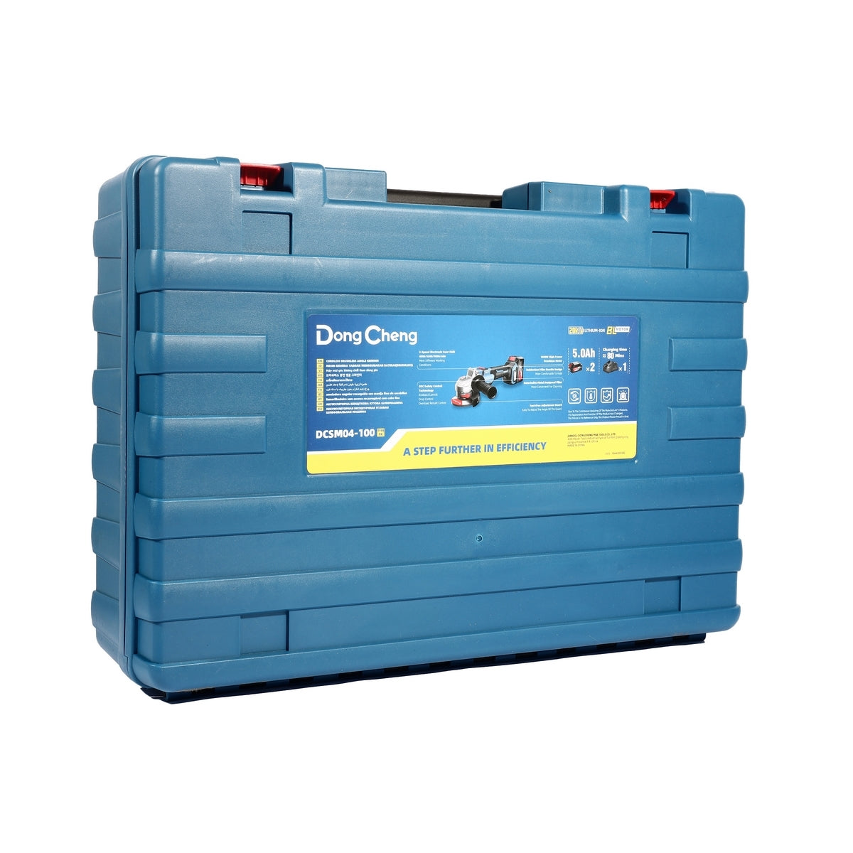 DONGCHENG เครื่องเจียร์ไร้สาย 20V BL ขนาด 4" (ปรับรอบ) DCSM04-100-FK