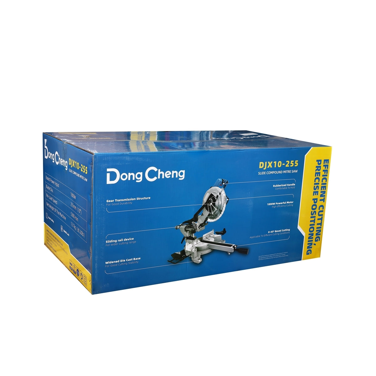 DONGCHENG แท่นตัดองศา 10 นิ้ว แบบสไลด์ ขนาด 10 นิ้ว รุ่น DJX10-255