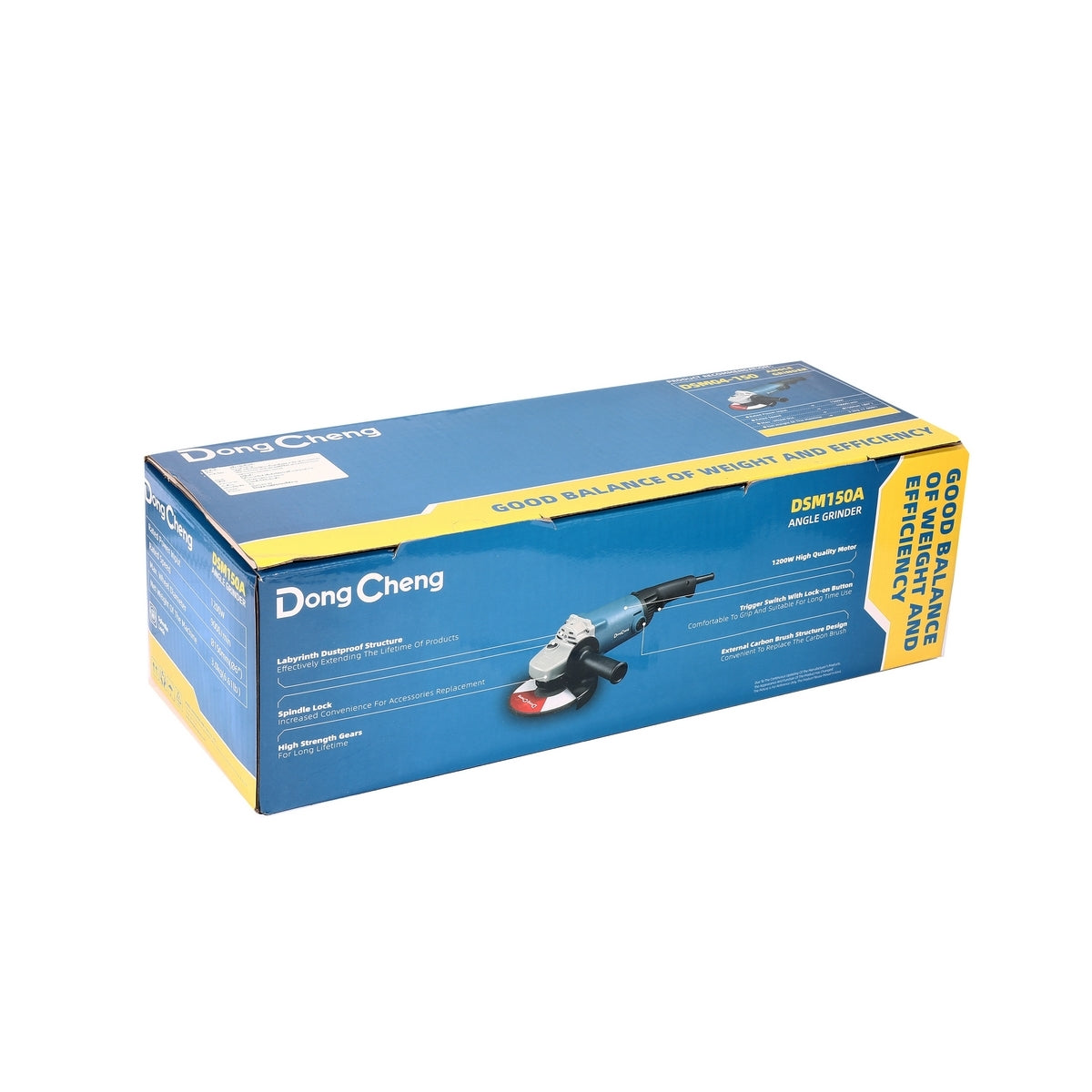 DONGCHENG เครื่องเจียร์ไฟฟ้า 6 นิ้ว 1200W รุ่น DSM150A