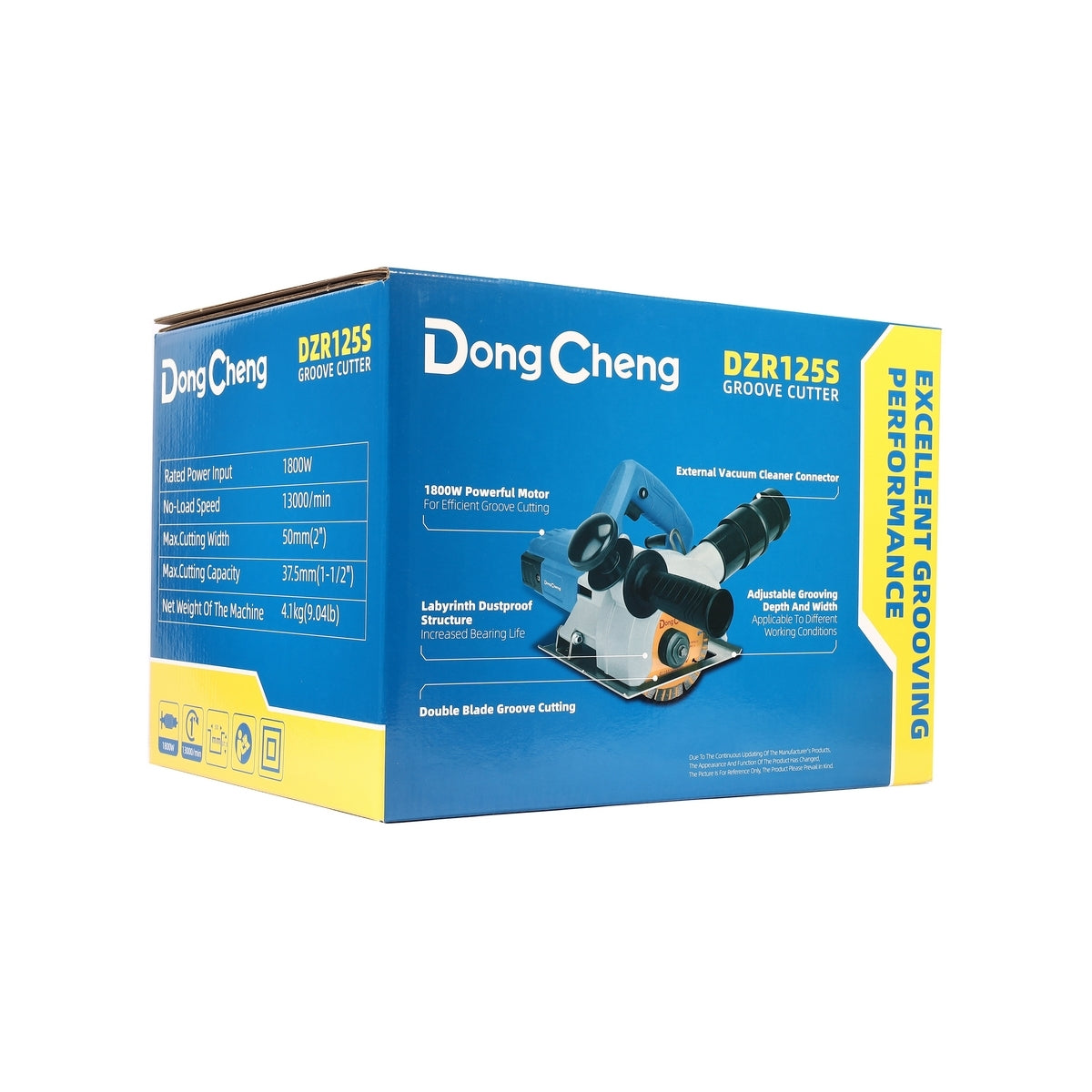 DONGCHENG เครื่องเซาะร่อง 5 นิ้ว รุ่น DZR125S