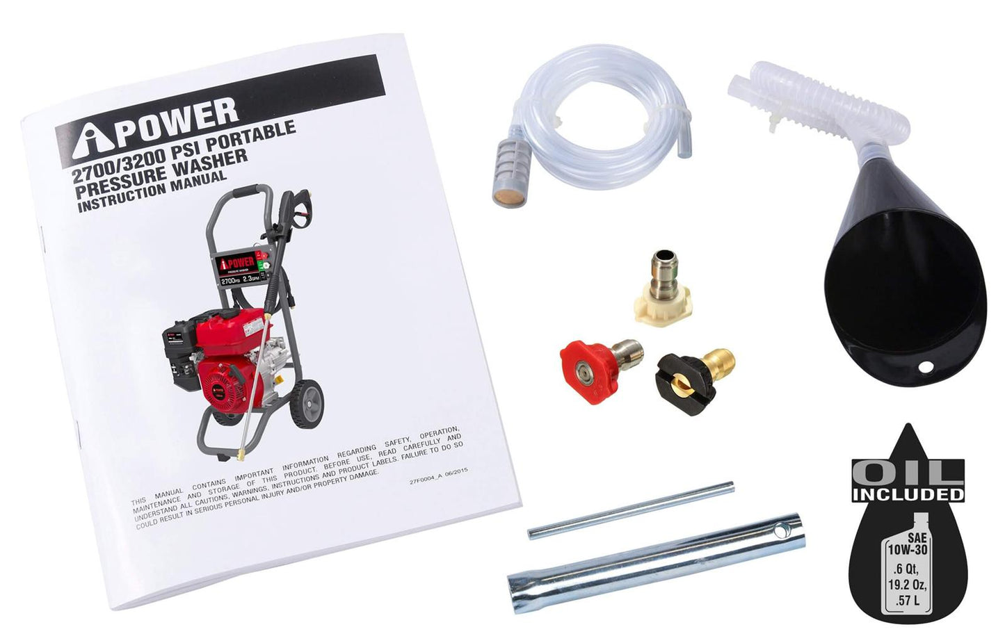 I-POWER เครื่องฉีดน้ำแรงดันสูง (เครื่องยนต์เบนซิน) รุ่น APW3200