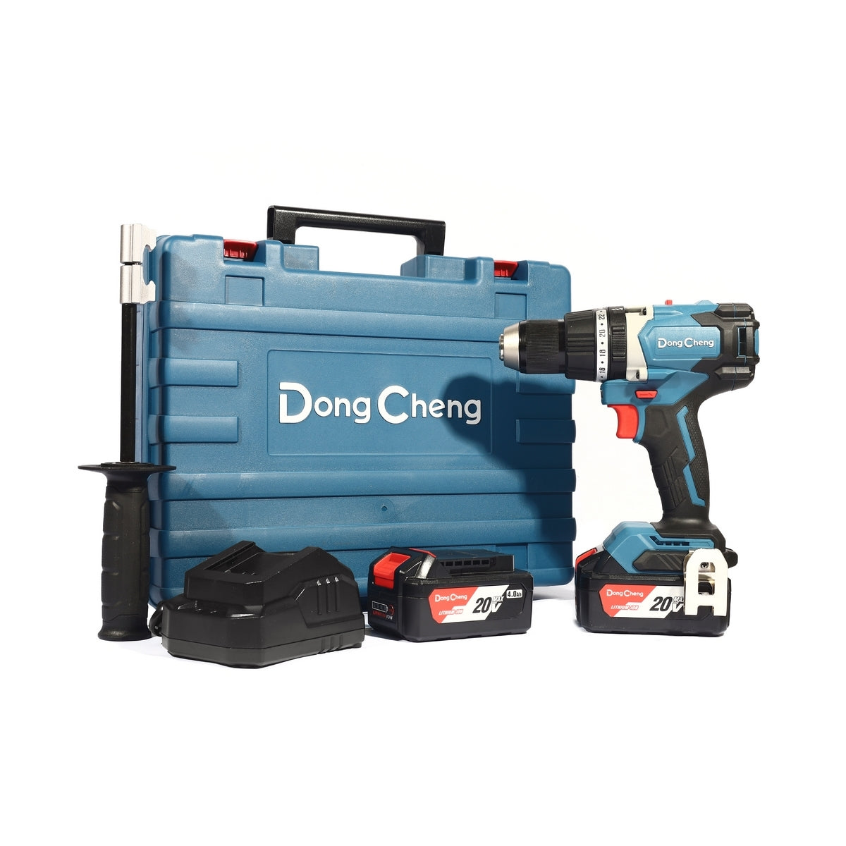 DONGCHENG สว่านกระแทกไร้สาย 20V BL รุ่น DCJZ03-13-EM