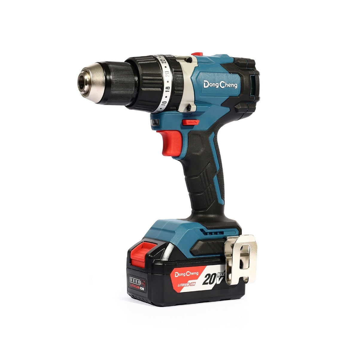 DONGCHENG สว่านกระแทกไร้สาย 20V BL รุ่น DCJZ03-13-EM