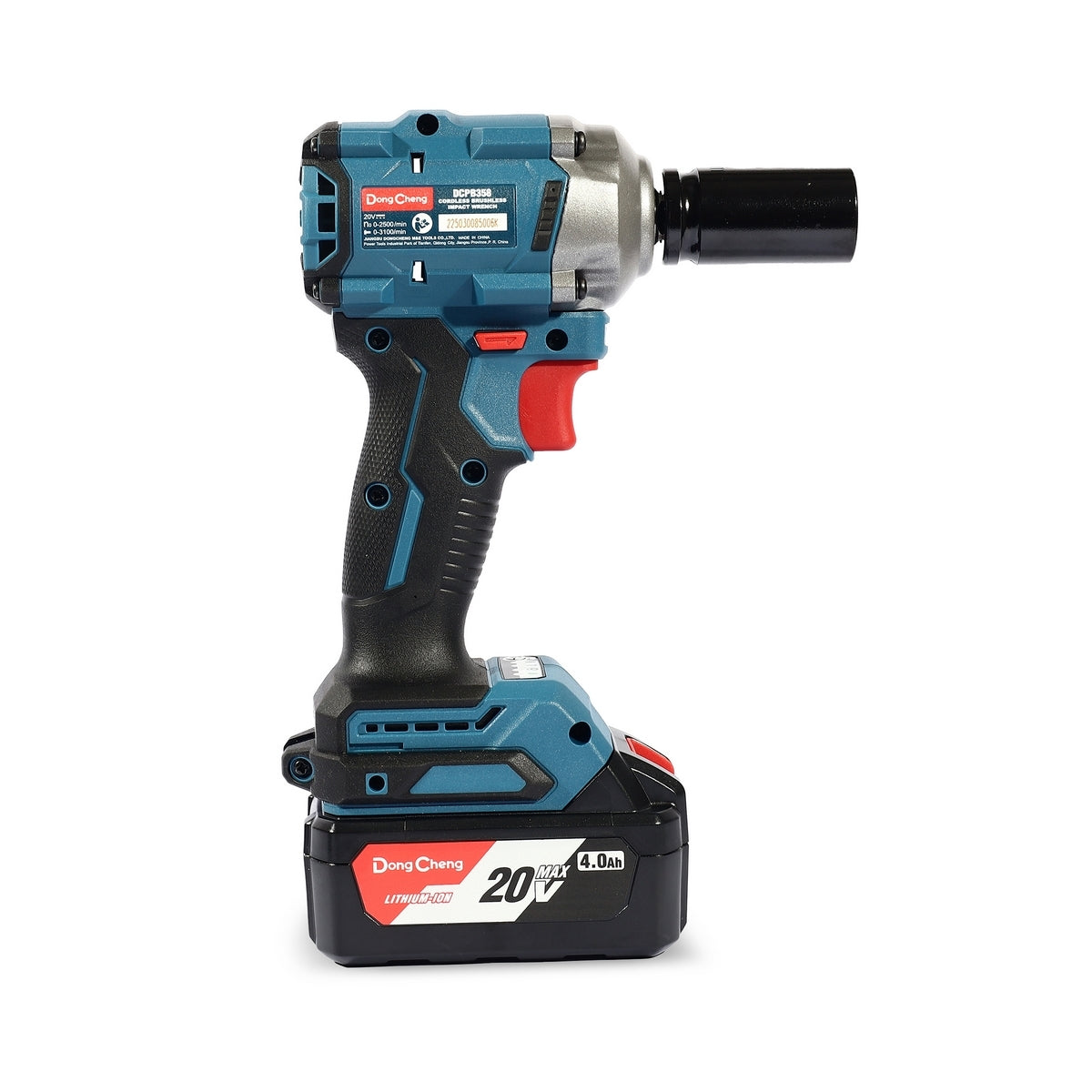 DONGCHENG บล็อก 1/2" 20V BL รุ่น DCPB358-EM