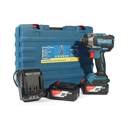 DONGCHENG บล็อกไร้สาย 1/2" 20V มอเตอร์ BL รุ่น DCPB598-EM