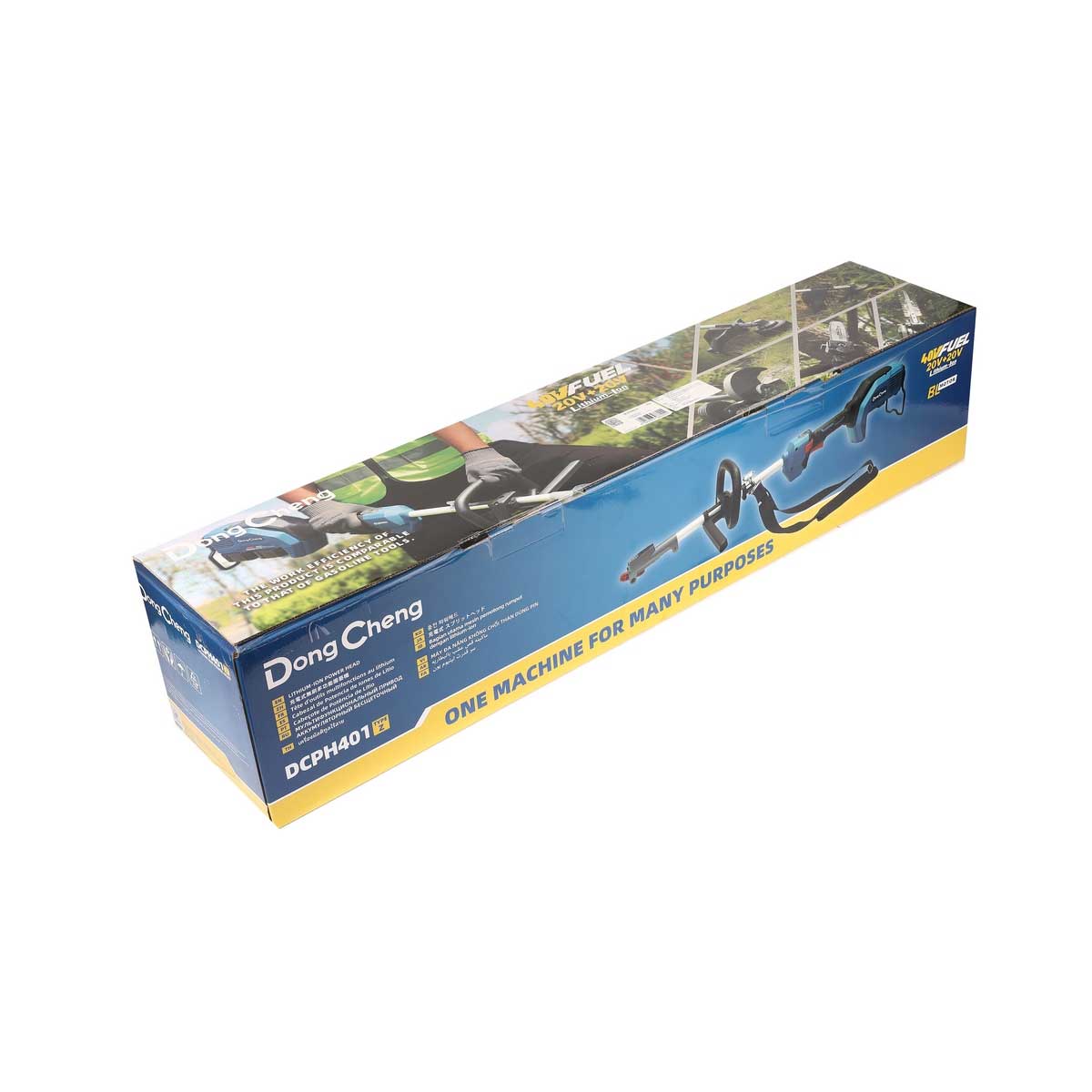 DONGCHENG เครื่องตัดหญ้า 20V+20V รุ่น DCPH401-Z ไม่รวมหัว (เฉพาะเครื่อง)