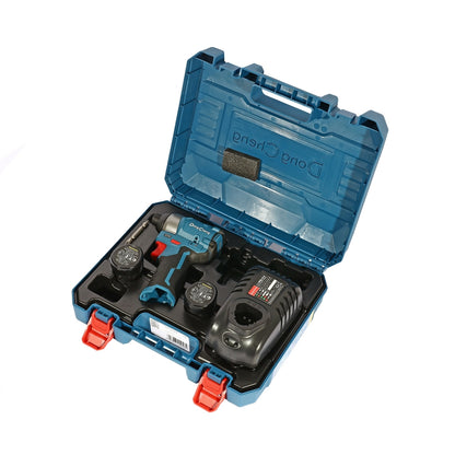 DONGCHENG ไขควงกระแทกไร้สาย 12V BL รุ่น DCPL04-8-EK