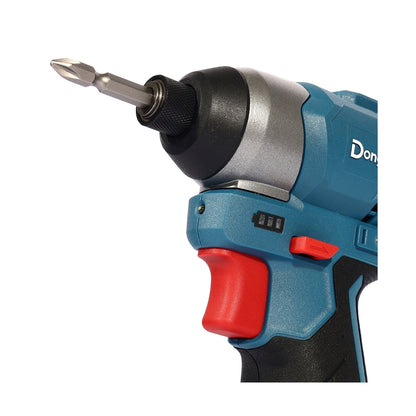 DONGCHENG ไขควงกระแทกไร้สาย 12V BL รุ่น DCPL04-8-EK