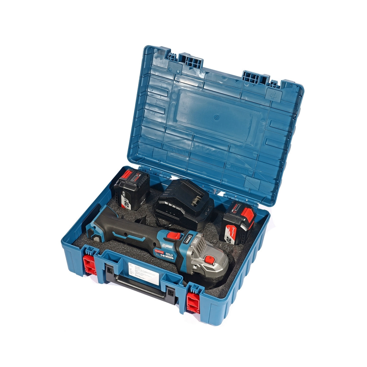 DONGCHENG เครื่องเจียร์ไร้สาย 20V BL ขนาด 4" (ปรับรอบ) DCSM04-100-EM