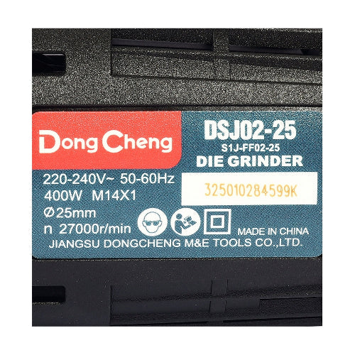 DONGCHENG เครื่องเจียร์แกน 6 มม. รุ่น DSJ02-25