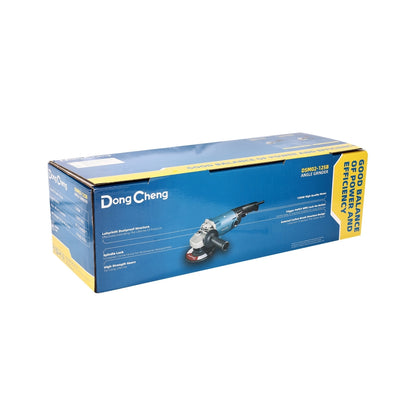 DONGCHENG เครื่องเจียร์ 5 นิ้ว 1200 วัตต์ สวิตช์บีบ รุ่น DSM02-125B