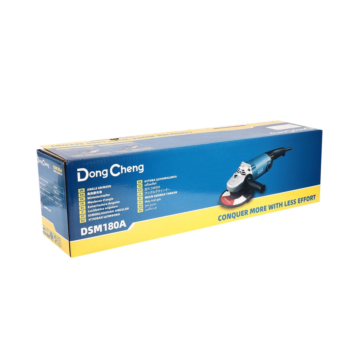 DONGCHENG เครื่องเจียร์ 7 นิ้ว กำลังไฟ 2200 วัตต์ รุ่น DSM180A ระบบ Soft Start