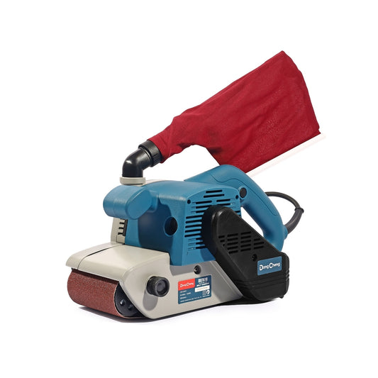 DONGCHENG เครื่องขัดกระดาษทรายสายพาน 4 นิ้ว รุ่น DST610