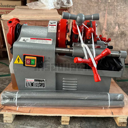 OKURA เครื่องต๊าปเกลียว ระบบไฟฟ้า ขนาด 1/2-2 นิ้ว รุ่น KT-402