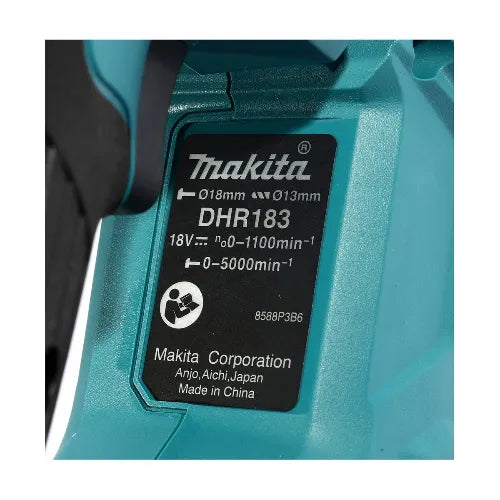 MAKITA สว่านโรตารี่ไร้สาย 18V ขนาด 18 มิล รุ่น DHR183Z (เฉพาะเครื่อง)