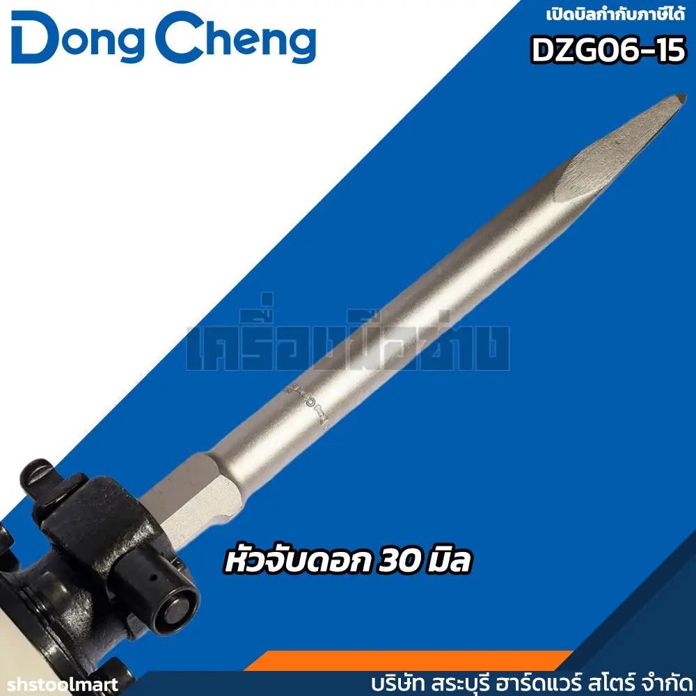 DONGCHENG เครื่องสกัด ขนาด 15KG หัวจับ HEX 30มิล รุ่น DZG06-15