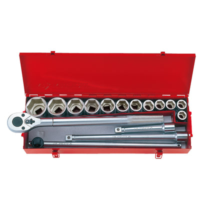 KINGTONY ชุดบล็อก ขนาด 3/4" 6P 16 ตัวชุด รุ่น 6316MR