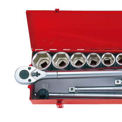 KINGTONY ชุดบล็อก ขนาด 3/4" 6P 16 ตัวชุด รุ่น 6316MR