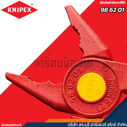 KNIPEX คีมปากจิ้งจก ด้ามพลาสติก ขนาด 7 นิ้ว รุ่น 98 62 01