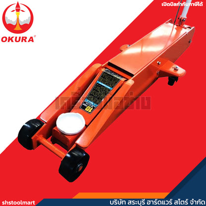 OKURA แม่แรงตะเข้ ตัวยาว 10 ตัน รุ่น OK-10LJ