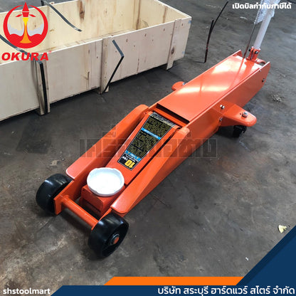 OKURA แม่แรงตะเข้ ตัวยาว 10 ตัน รุ่น OK-10LJ