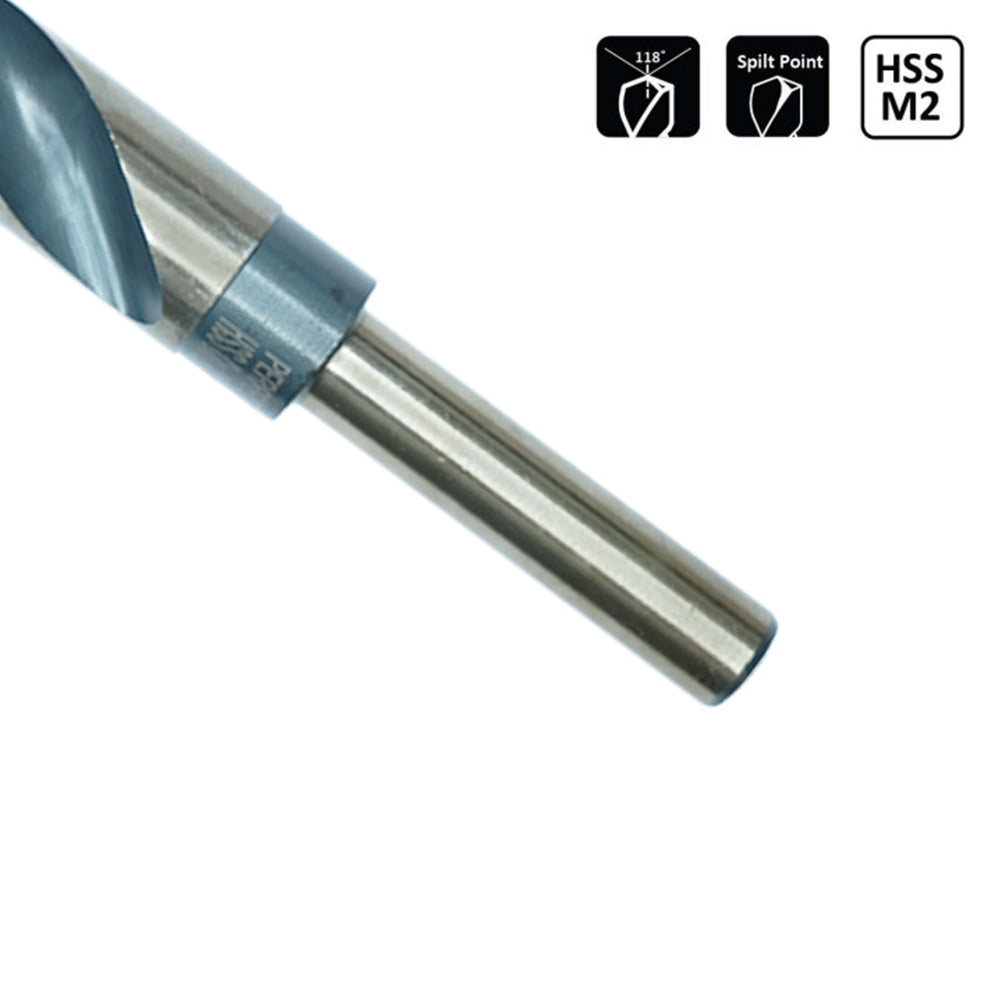 PERFECT ดอกสว่านเจาะเหล็ก HSS ก้านลด 1/2" (นิ้ว)