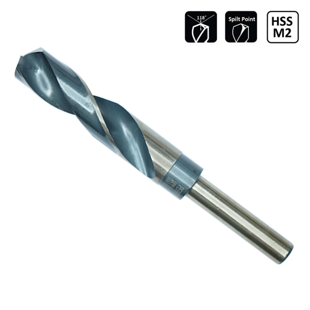 PERFECT ดอกสว่านเจาะเหล็ก HSS ก้านลด 1/2" (นิ้ว)