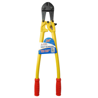 APEX กรรไกรตัดเหล็ก ด้ามเหลือง ผลิตจากเหล็กปั๊มขึ้นรูป (DROP FORGED JOINT ARMS)