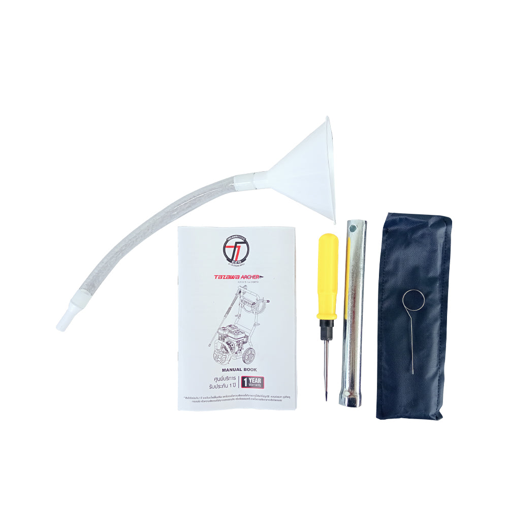 TAZAWA เครื่องฉีดน้ำแรงดันสูง (เครื่องยนต์เบนซิน) รุ่น Archer 3400PSI